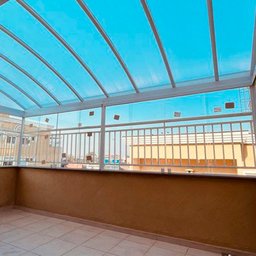 04 Uni - Policarbonato Alveolar Cristal 4mm - 2,10m X 1,50m - Glanze - Kit - 4