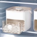 Ver imagem 1 de Caixa Dispenser Molde de Gelo 2 em 1 Forma Gaveta