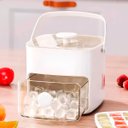 Ver imagem 5 de Caixa Dispenser Molde de Gelo 2 em 1 Forma Gaveta