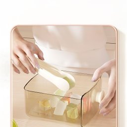 Caixa Dispenser Molde de Gelo 2 em 1 Forma Gaveta - 2