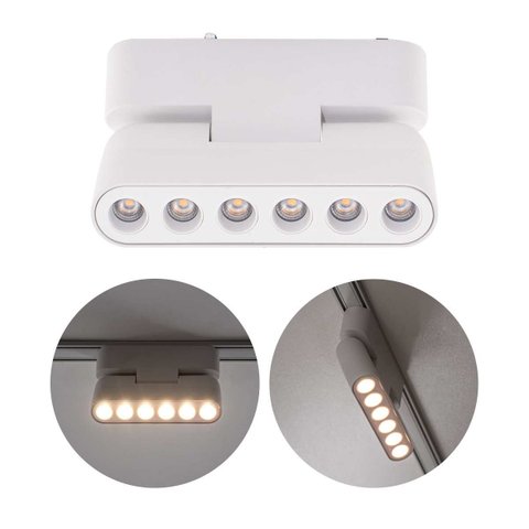 Spot Módulo Led Pontual Kay Magnético 3000k Branco P/trilho Nordecor St3071