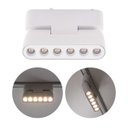 Ver imagem 1 de Spot Módulo Led Pontual Kay Magnético 3000k Branco P/trilho Nordecor St3071