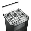 Ver imagem 3 de Fogão 5 Bocas Mueller Decorato G3 Tripla Chama Preto Fosco Bivolt