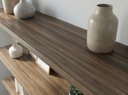 Ver imagem 3 de Kit 3 Prateleiras Nogueira Mdp 60x20 + 40x20 + 80x20 com Suporte