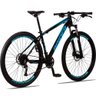 Bicicleta 29 Raider Z3X Pro 27V Câmbio Traseiro Preto+Azul - 5