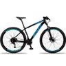 Bicicleta 29 Raider Z3X Pro 27V Câmbio Traseiro Preto+Azul - 6