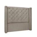 Ver imagem 1 de Cabeceira Vicenza Para Cama Box Queen 160 cm Linho - D’Rossi
