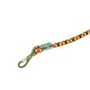 Ver imagem 5 de Guia para Cães em Corda 14mm X 60cm Vermelho/preto/amarelo