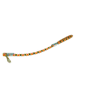 Ver imagem 1 de Guia para Cães em Corda 14mm X 60cm Vermelho/preto/amarelo
