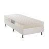 Cama Box Solteiro: Colchão Espuma Herval D45 Droom + Base Crc Courano White(88x188) - 1