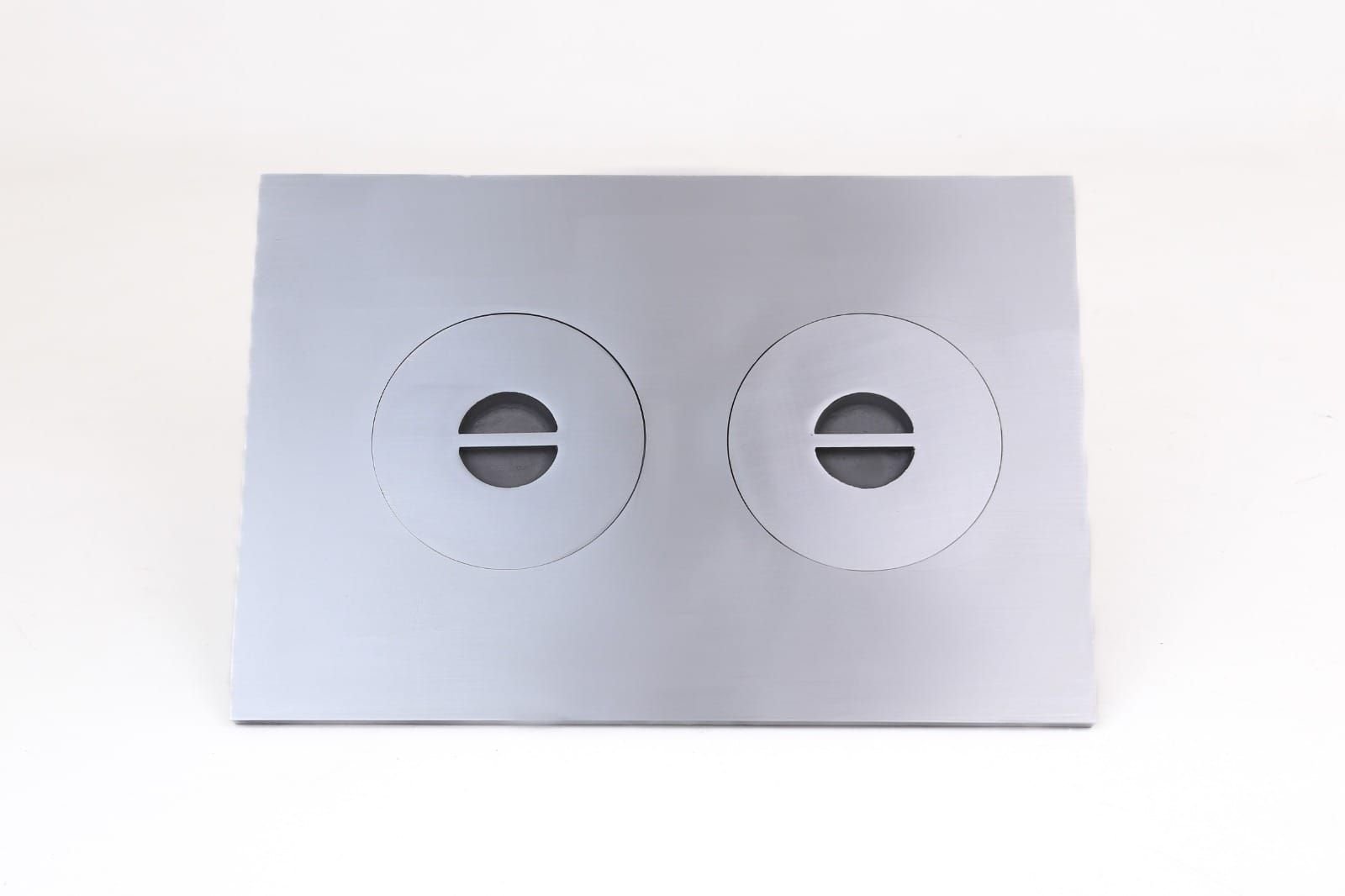 Chapa para Fogão a Lenha 45x75 Aluminio Polida - 1