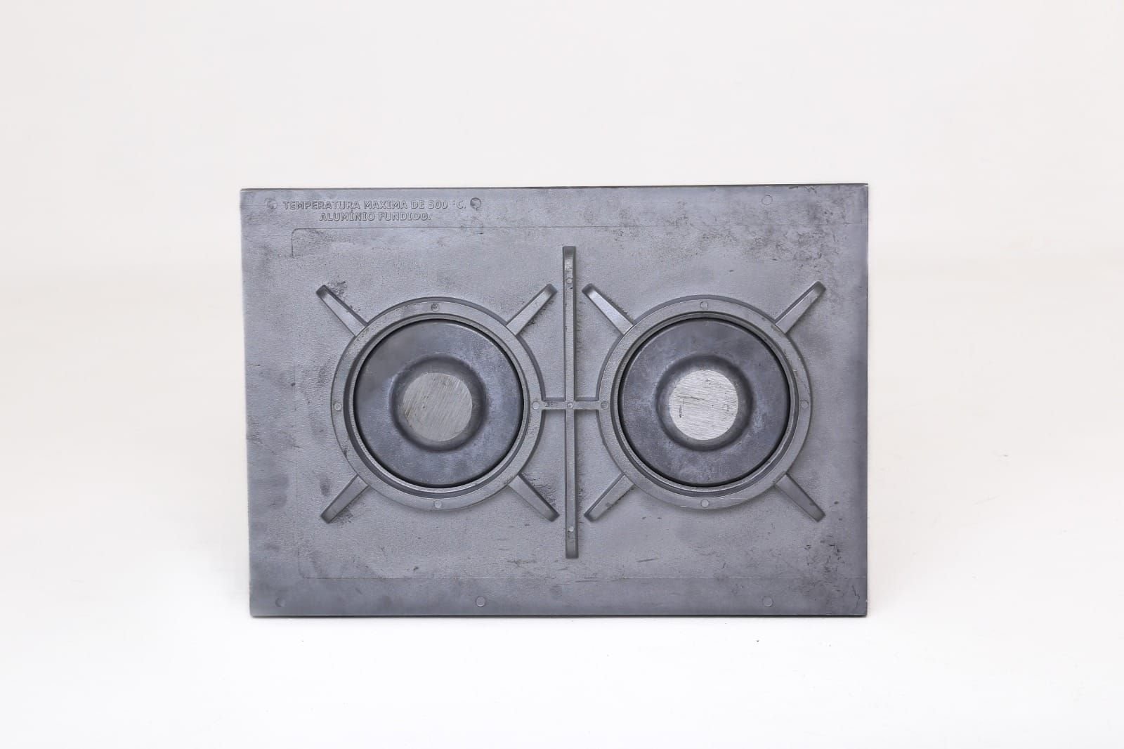 Chapa para Fogão a Lenha 45x75 Aluminio Polida - 2