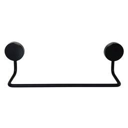 Kit Acessórios para Banheiro Alumínio Abs 5 Peças Preto - 4 Kit Acessórios para Banheiro Alumínio Abs 5 Peças Preto - 4