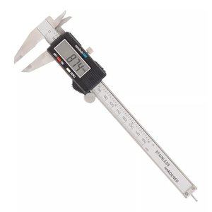 Paquímetro Digital 150mm Inox Profissional com Estojo