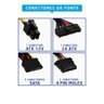 Fonte Evus Ft-200w Atx 200w Real 20-24p 3 Sata com Cabo - 3