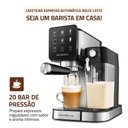 Ver imagem 2 de Cafeteira Espresso Automática Dolce Latte 20 Bar Mondial Preto/inox - Ccl-01 220v