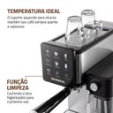 Ver imagem 5 de Cafeteira Espresso Automática Dolce Latte 20 Bar Mondial Preto/inox - Ccl-01 220v