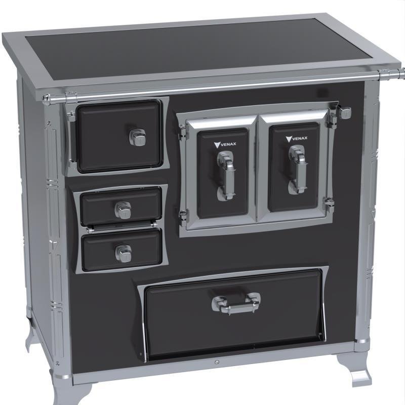Fogao a Lenha GII N 1 Gab Sec Xviii Premium Preto Sd - 6