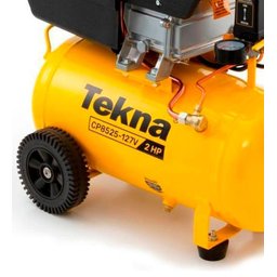 Compressor de Ar 2,0 HP 24 Litros 8,5 PÉS CP8525 TEKNA com Kit Multiuso - 4
