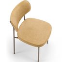 Ver imagem 3 de Cadeira Decorativa Sala de Jantar Melina Base Arena L02 Couríssimo Fendi - Lyam Decor