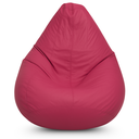 Ver imagem 1 de Puff Pera com Enchimento Decoração Conforto Eventos Almofadão - Rosa