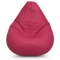Puff Pera com Enchimento Decoração Conforto Eventos Almofadão - Rosa - 1