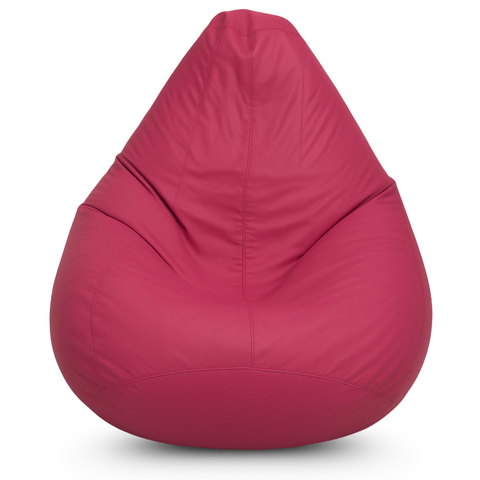 Puff Pera com Enchimento Decoração Conforto Eventos Almofadão - Rosa