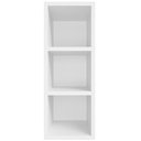 Ver imagem 1 de Nicho Aéreo Adega Garrafeiro 20cm com 3 Divisórias Lizze M05 Branco - Inoviza