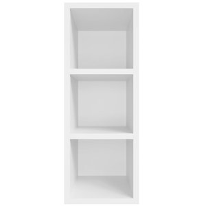 Nicho Aéreo Adega Garrafeiro 20cm com 3 Divisórias Lizze M05 Branco - Inoviza