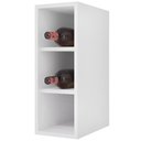 Ver imagem 3 de Nicho Aéreo Adega Garrafeiro 20cm com 3 Divisórias Lizze M05 Branco - Inoviza