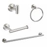 Kit Acessórios de Banheiro 4 Peças Inox 304 Fosco B1011 - 1