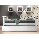 Ver imagem 3 de Bicama Babá Júlia Branco Brilho com 2 Colchões ? Carolina