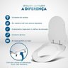 Assento Sanitário em Mdf Hampton Branco para Bacia Incepa - 6
