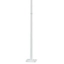 Ver imagem 7 de Kit 2 Postes Luminária Branco 1,6m Jardim 2 Lâmpadas E27 Grega Lente Fosca Dital