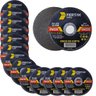 Disco de Corte para Metal Aço Inox Ferro Esmerilhadeira 115x1x22mm | Fertak | Kit 50 Un - 1