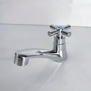 Ver imagem 2 de Torneira Lavatório Banheiro Luxo Bancada Mesa Cuba Embutida Arejador ¼ Cromada