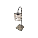 Ver imagem 2 de Luminária Abajur de mesa Cristal legitimo  fino acabamento Led Inclusa