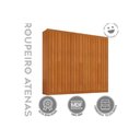 Ver imagem 5 de Guarda Roupa Casal 6 Portas Ripadas e 6 Gavetas Atenas Cinamomo - Conquista