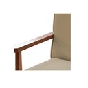 Ver imagem 4 de Poltrona Decorativa Vitoria P/ Sala e Recepção - Lobo Shopp:bege