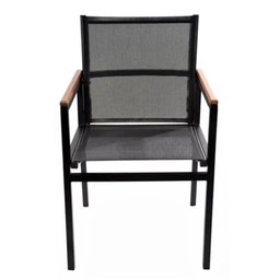 Kit 2 Cadeira Diamante Alumínio Sling Hotel Piscina Jardim - 3