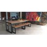 Mesa Estilo/Modelo Industrial com 4 bancos (2,50 x 0,90) - 2