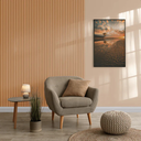 Ver imagem 3 de Painel Ripado Eva Laminado Autocolante 5 Ripas 1,1m para Meia Parede Creme