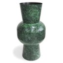 Ver imagem 1 de Vaso em Metal Formato Bola e Tubular 16x31cm