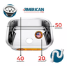 Tanque Inox 50x40 + Tanque S/esfregador Grande 304 - Sobrepo - 4