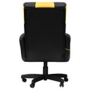 Ver imagem 3 de Cadeira Gamer Gladiator Reclinável Corino:corino Preto/amarelo