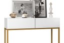 Ver imagem 5 de Balcão para Cozinha com 2 Gavetas Decoração Porta Retrato Bebida Bar em Casa Pé de Ferro Industrial