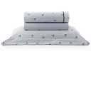 Ver imagem 3 de Jogo de Cama Solteiro 200 Fios Vintage Narion - Kacyumara Estampado Claro