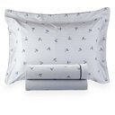 Ver imagem 2 de Jogo de Cama Solteiro 200 Fios Vintage Narion - Kacyumara Estampado Claro