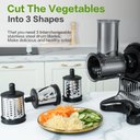 Ver imagem 4 de Amzchef Juicer Cold Press 5 em 1 com Moedor de Carne (preto Carvão)