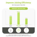 Ver imagem 7 de Amzchef Juicer Cold Press 5 em 1 com Moedor de Carne (preto Carvão)